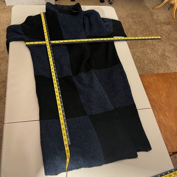 Joseph A‎ Duster Cardigan Sweater M Long Soft Blanket Oversized Cozy Fuzzy Knit - Picture 2 of 10